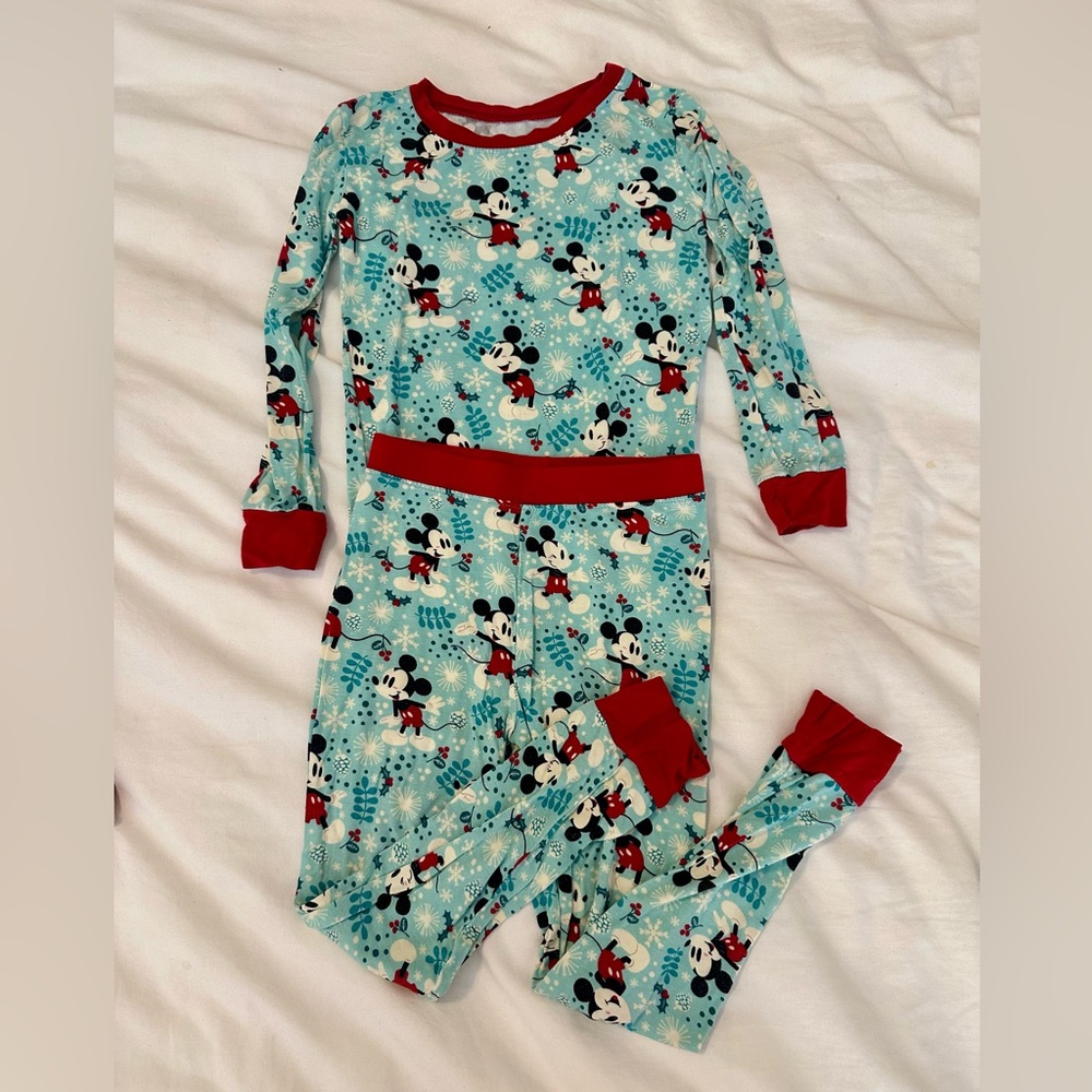 Little Sleepies Mickey Mouse 2-piece Pajama Set